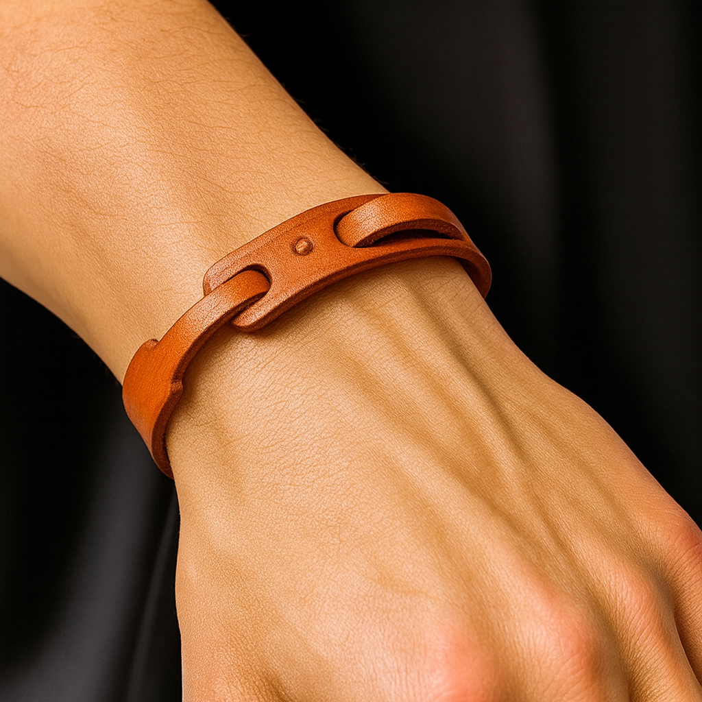 A41 HALO SINGLE STRAP BRACELET – TAN